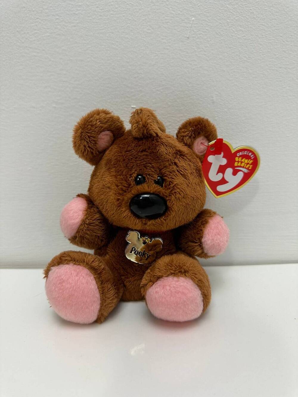 TY Beanie Baby “Pooky” the Stuffed Animal Bear Garfield Movie